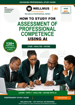 Professional accountancy digital prompt book